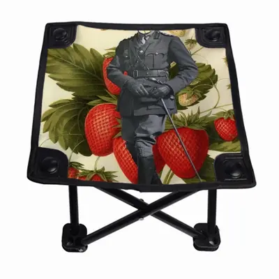 Major Strawberry Folding Fishing Stool