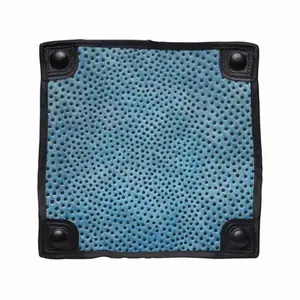 Holes Blue Folding Fishing Stool