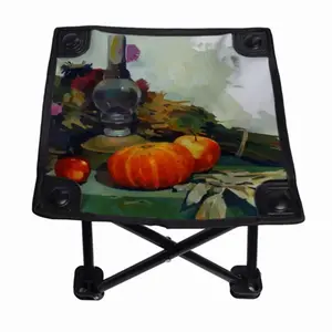 Autumn Still Life Folding Fishing Stool