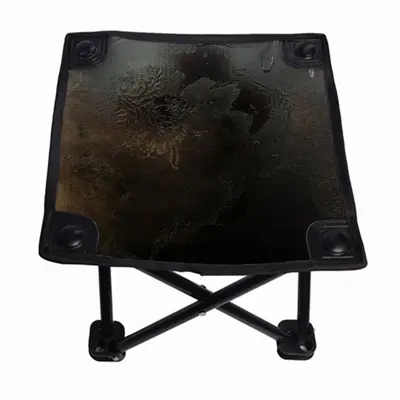 Black Rose Folding Fishing Stool