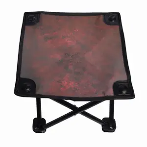 African Red Folding Fishing Stool