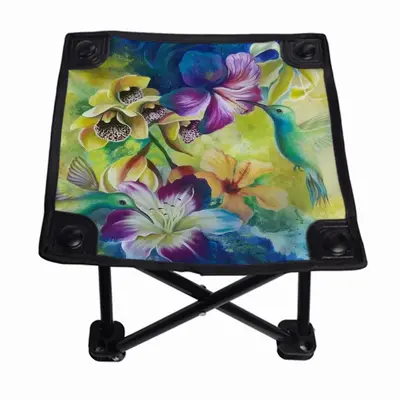 Tropical Splash Folding Fishing Stool