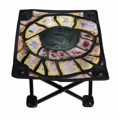 Web Eye Folding Fishing Stool