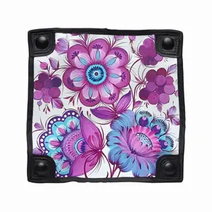 Purple Bouquet Folding Fishing Stool