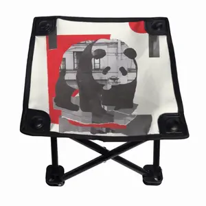 Wwf Panda Folding Fishing Stool