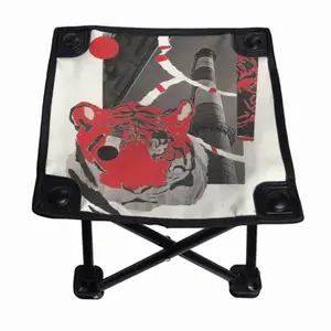 Wwf Amur Tiger Folding Fishing Stool