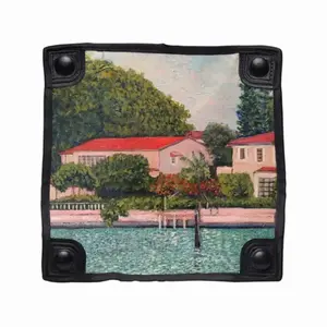 House With Red Roof Folding Fishing Stool