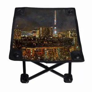 Moscow Tv Tower Folding Fishing Stool