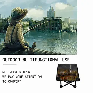 Moscow Tv Tower Folding Fishing Stool