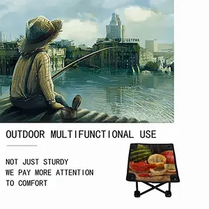 Juicy Sweet Tasty Still Life Folding Fishing Stool