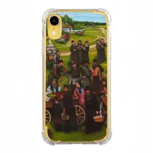 Jewish Market In The Shtetl iPhone XR Phone Case (Silicone)