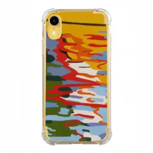 Reflections Of Boats In Water 3 iPhone XR Phone Case (Silicone)