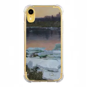 Ice Drift Twilight iPhone XR Phone Case (Silicone)