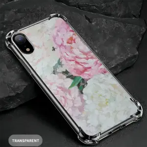 Large Peony Palette Knife iPhone XR Phone Case (Silicone)