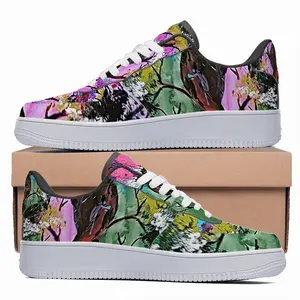 Men Colorful Family Tree Low Top Shoes