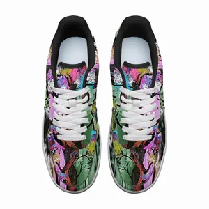 Men Colorful Family Tree Low Top Shoes