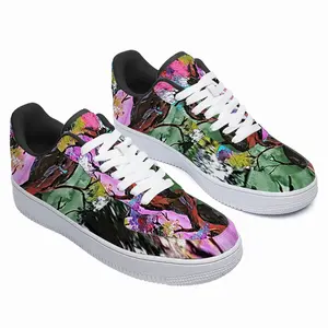 Men Colorful Family Tree Low Top Shoes