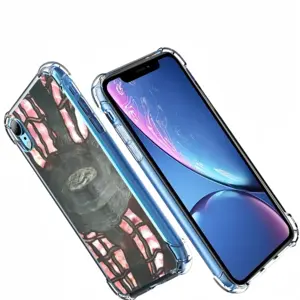 Black Web iPhone XR Phone Case (Silicone)