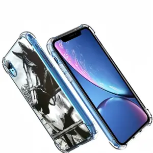 Portrait Of A Horse iPhone XR Phone Case (Silicone)