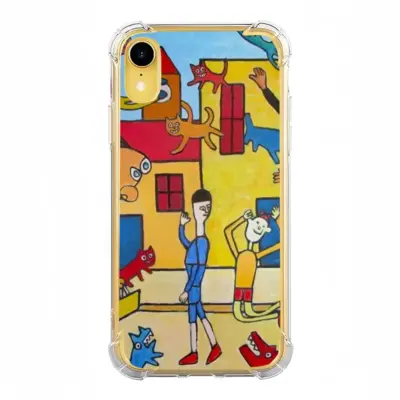 Street Scene iPhone XR Phone Case (Silicone)