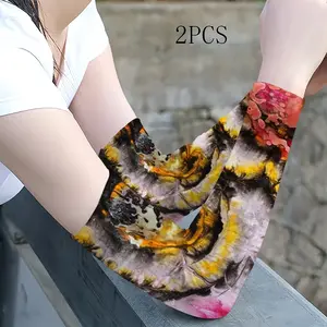 Ephemeral Face I Outdoor Arm Sleeves