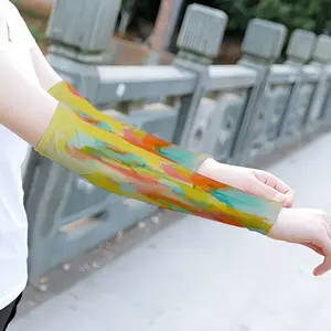 Landscape Of Reunion Outdoor Arm Sleeves