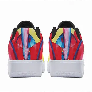 Men African Mask Family Low Top Shoes