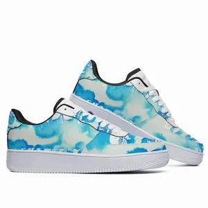 Men Calligraphic Landscape 009 Low Top Shoes