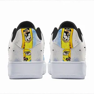 Men Banana Style - Pop Art Fruit Yellow Low Top Shoes