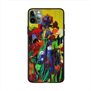 Irises And Peonies The Painter Garden iPhone 11 Pro Phone Case (Tempered Film)