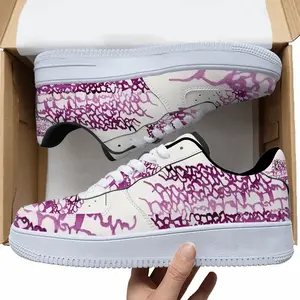 Men Calligraphic Landscape 004 Low Top Shoes