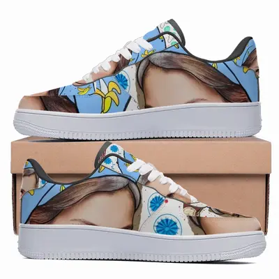 Men Banana Girl - Sexy Fashion Folk Women Blue Low Top Shoes