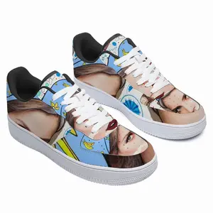 Men Banana Girl - Sexy Fashion Folk Women Blue Low Top Shoes