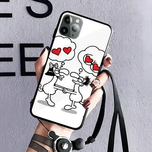 Thinking Of Love iPhone 11 Pro Phone Case (Tempered Film)