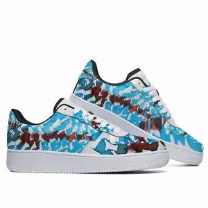 Men Calligraphic Landscape 012 Low Top Shoes