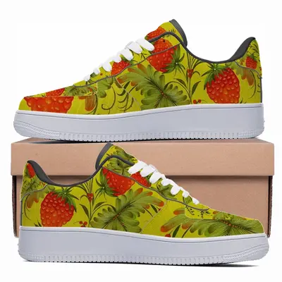 Men Raspberry Low Top Shoes