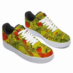 Men Raspberry Low Top Shoes