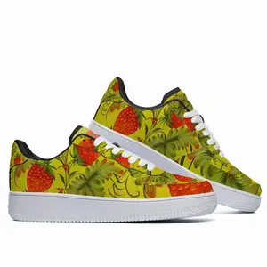 Men Raspberry Low Top Shoes