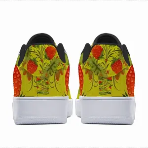 Men Raspberry Low Top Shoes