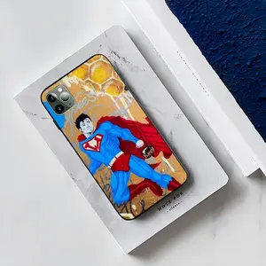 Winnieman - Superman Gold Honey iPhone 11 Pro Phone Case (Tempered Film)