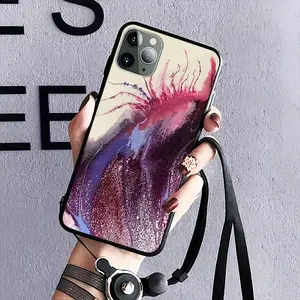 Purple Horse iPhone 11 Pro Phone Case (Tempered Film)