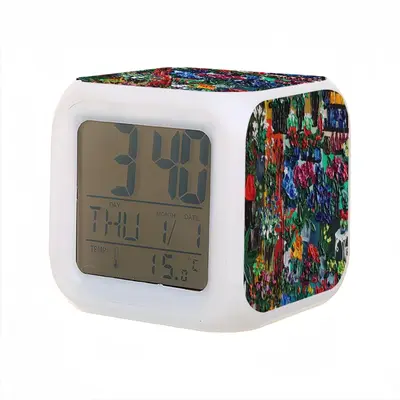 Florists Of Lyon S Colorful Mood Clock