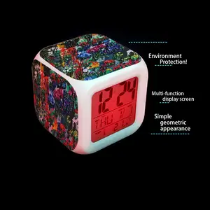 Florists Of Lyon S Colorful Mood Clock