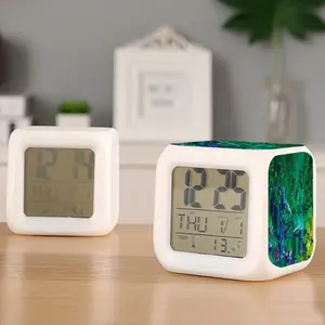 Robert Tea Time Rest Colorful Mood Clock