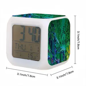 Robert Tea Time Rest Colorful Mood Clock