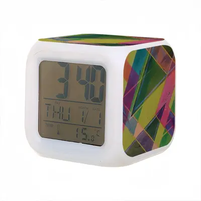 Miami Vice Bambi Mice Colorful Mood Clock