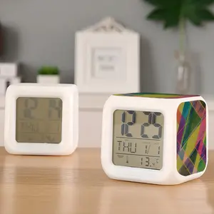 Miami Vice Bambi Mice Colorful Mood Clock