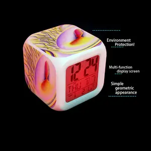 Dangerous Center Colorful Mood Clock