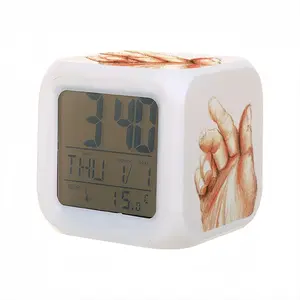 Monument Of A Hand Colorful Mood Clock