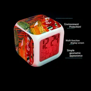 73 Fragment S Colorful Mood Clock